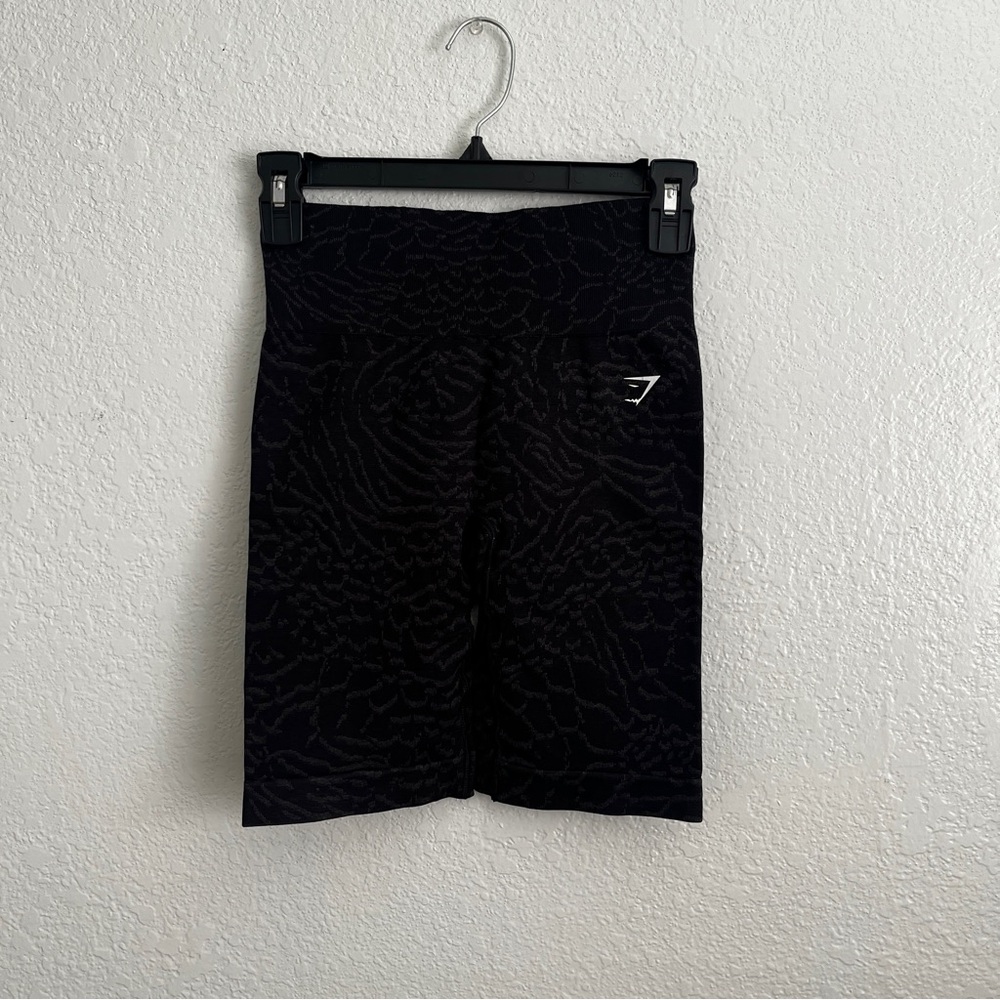 Gymshark Charcoal Patterned Active Shorts